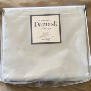 Charter Club Queen TOP Sheet only Baby Blue